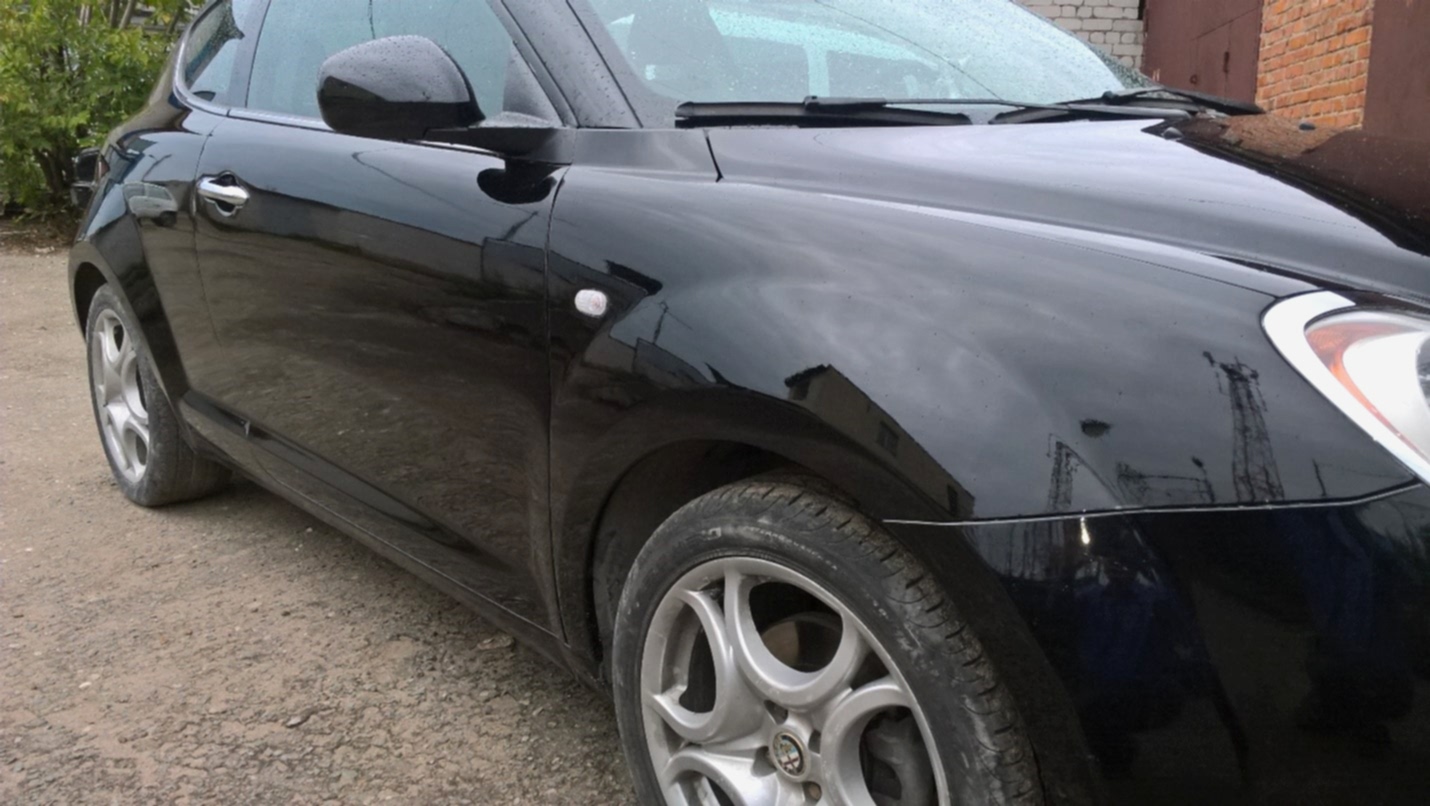 Замена переднего крыла Замена переднего крыла